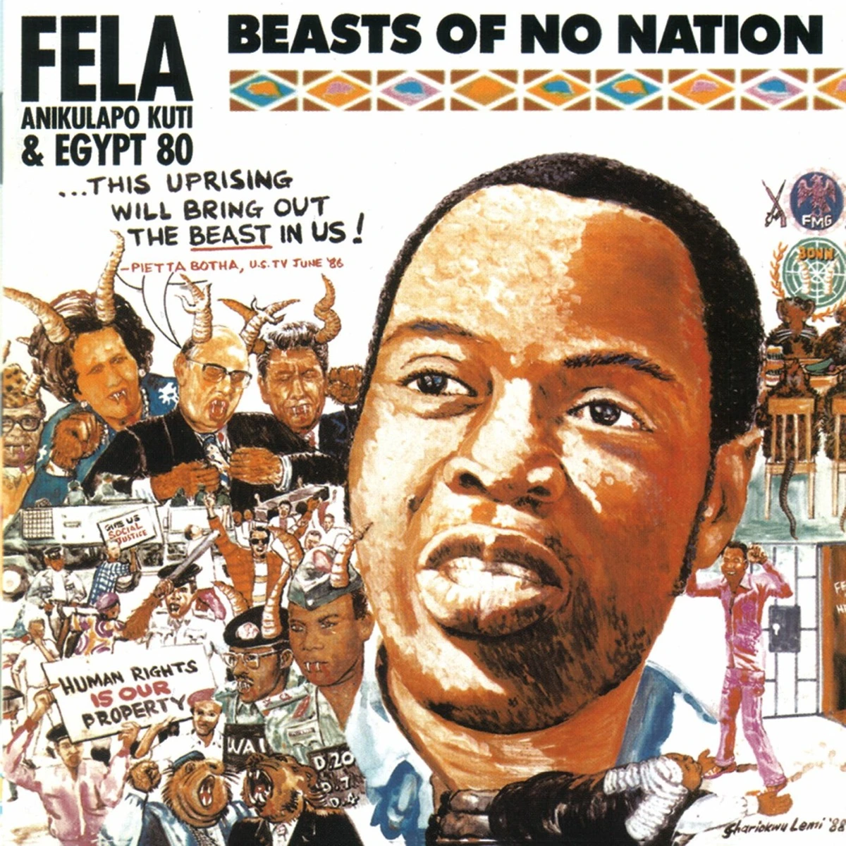 Beasts of No Nation Lyrics by Fela Kuti Beasts of No Nation Lyrics