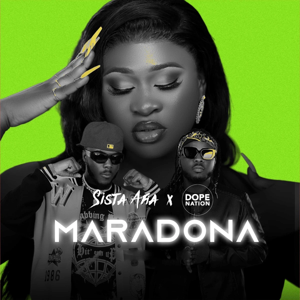 Maradona Lyrics by Sista Afia Maradona Lyrics
