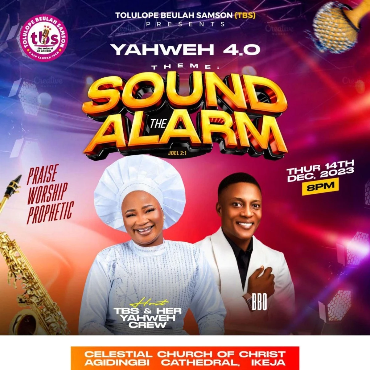 Sound the Alarm Yaweh 4.0 Lyrics